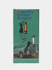 Золотой насос погружной для перекачки дизельного топлива, различных жидкостей 12В/24В диаметр 38мм