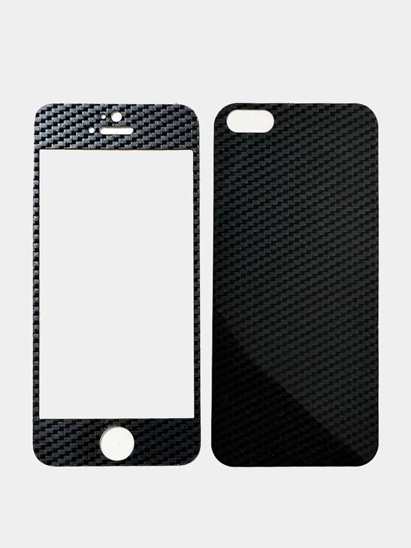 Комплект защитного стекла для iPhone 5/5s, экран/ задняя крышка