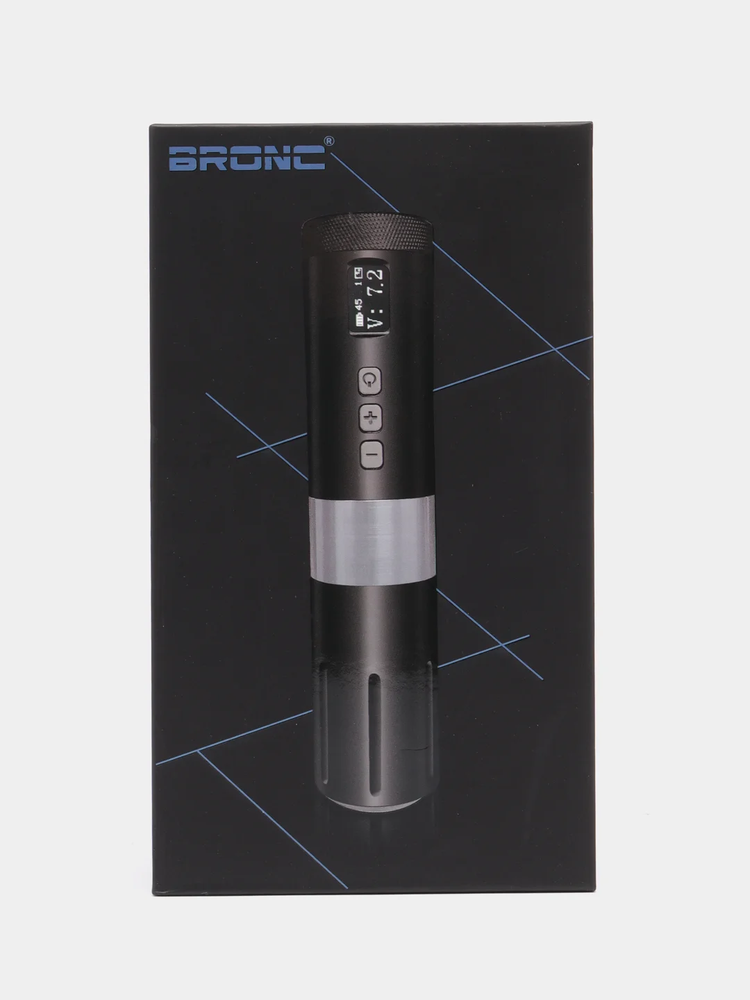 Зеленый беспроводная роторная машинка для тату и перманентного макияжа BRONC Wireless Pen V1