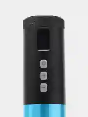 Синий беспроводная роторная машинка для тату и перманентного макияжа BRONC Wireless Pen V1