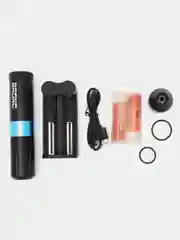 Синий беспроводная роторная машинка для тату и перманентного макияжа BRONC Wireless Pen V1