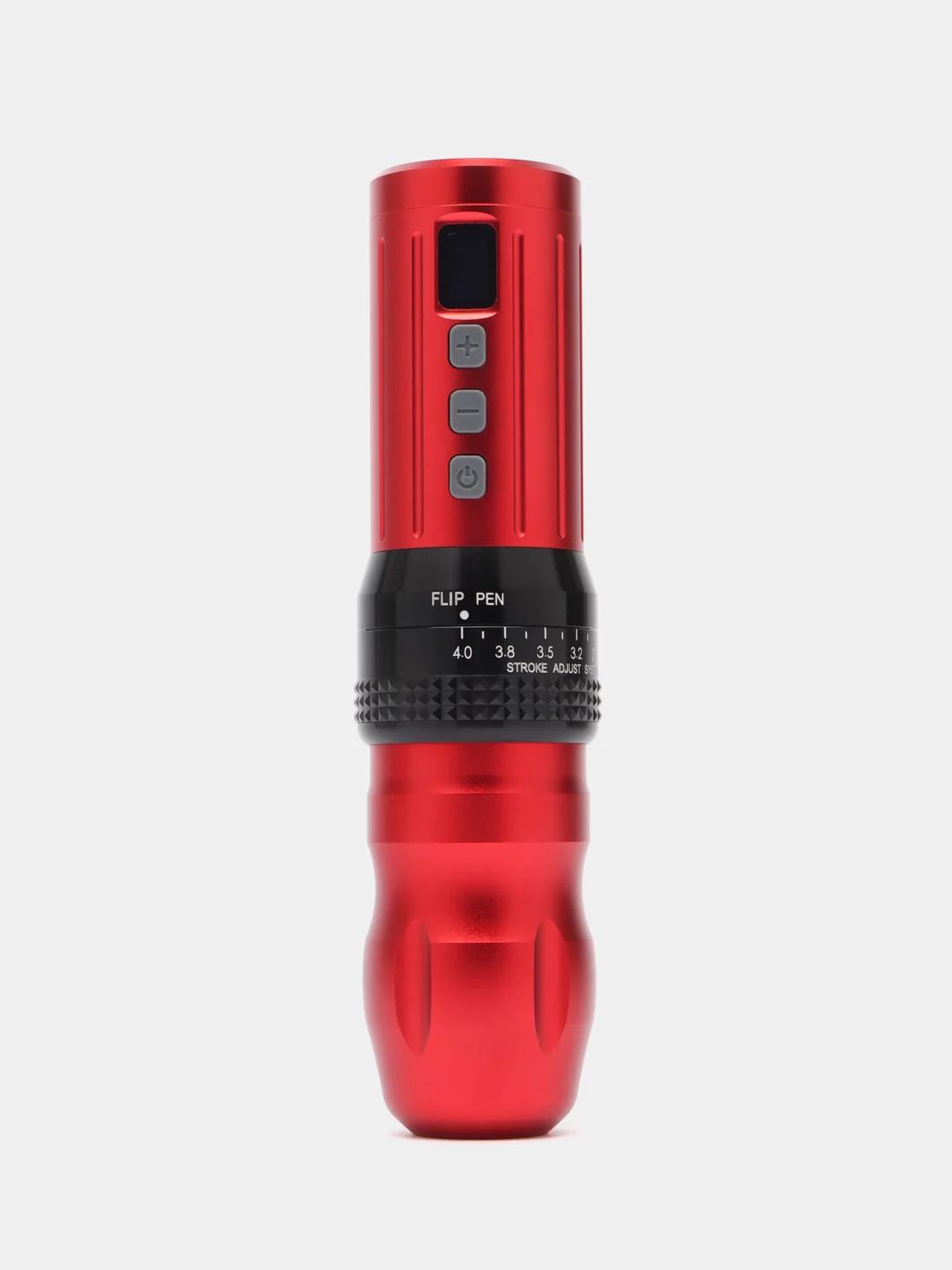 Красный беспроводная тату машинка с 2-мя аккумуляторами Big Wasp Meteorix PRO Wireless Pen
