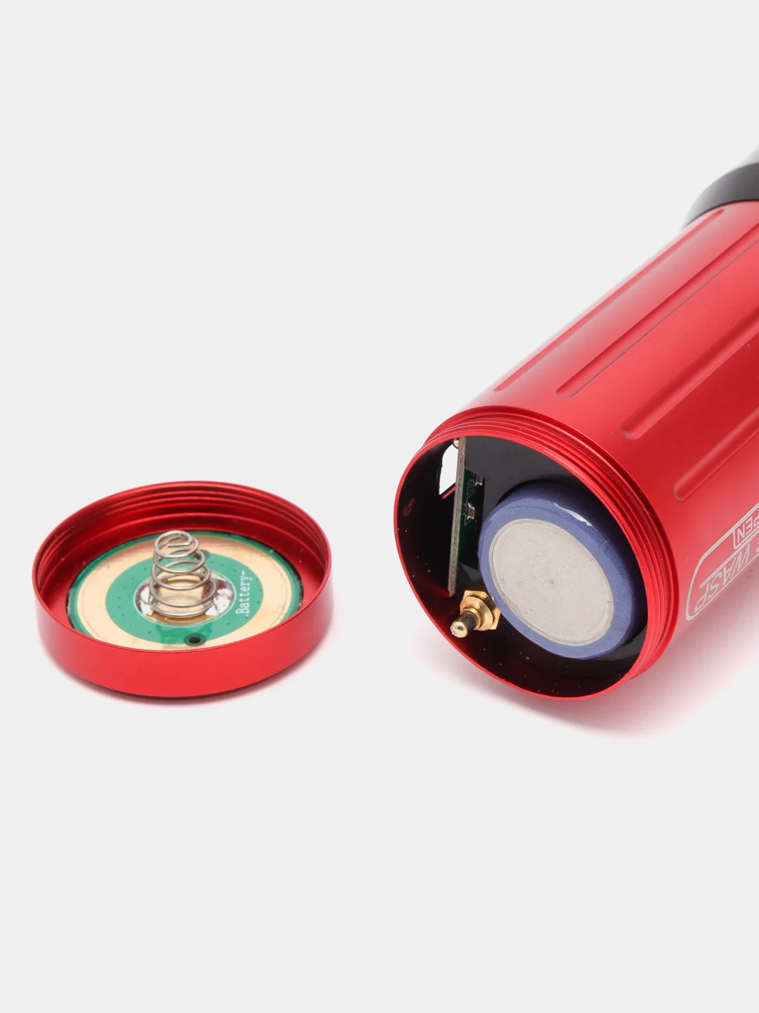 Красный беспроводная тату машинка с 2-мя аккумуляторами Big Wasp Meteorix PRO Wireless Pen