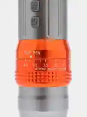 Серебряный беспроводная тату машинка с 2-мя аккумуляторами Big Wasp Meteorix PRO Wireless Pen