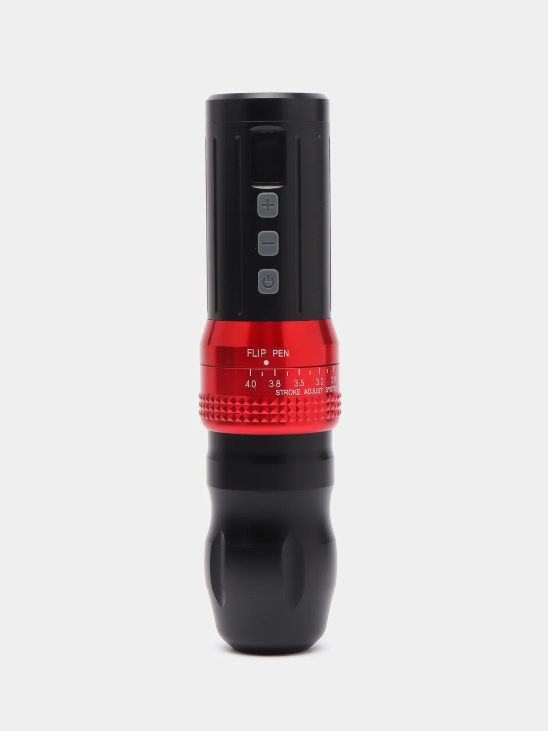 Черный беспроводная тату машинка с 2-мя аккумуляторами Big Wasp Meteorix PRO Wireless Pen