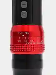 Черный беспроводная тату машинка с 2-мя аккумуляторами Big Wasp Meteorix PRO Wireless Pen