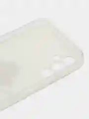 Кремовый чехол для Samsung Galaxy A14 / Самсунг Галакси А14, силиконовый, с рисунком