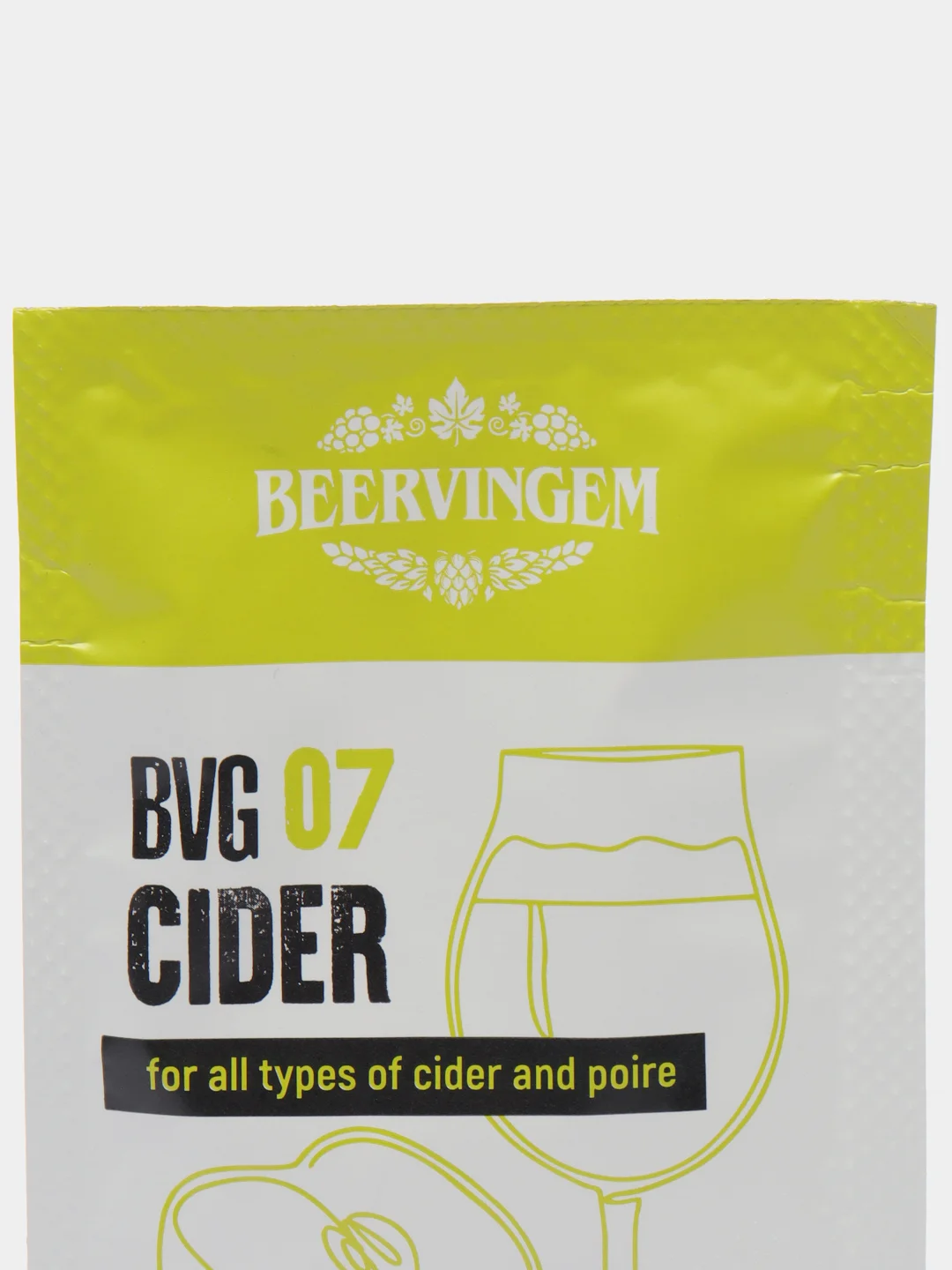 Винные дрожжи Beervingem BVG 07 Cider, 5 г