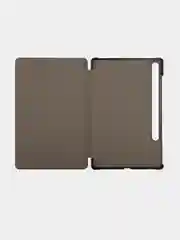 Черный чехол-книжка "КАРТОФАН" для планшета Samsung Galaxy Tab S9 FE/S9 FE Plus, из экокожи