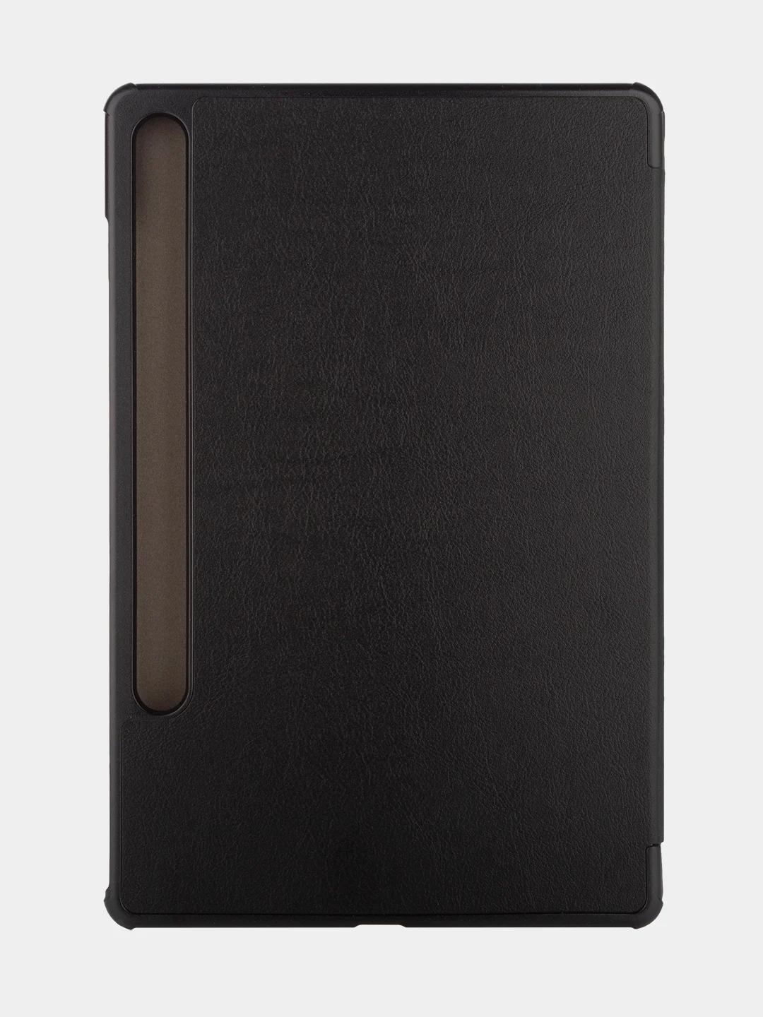 Черный чехол-книжка "КАРТОФАН" для планшета Samsung Galaxy Tab S9 FE/S9 FE Plus, из экокожи