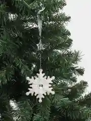 Молочный елочная игрушка снежинка, олень, лошадка