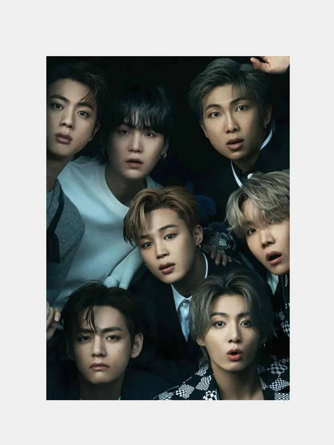 Индиго гибкий магнит на холодильник, k-pop StrayKids, BTS