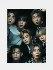 Индиго гибкий магнит на холодильник, k-pop StrayKids, BTS