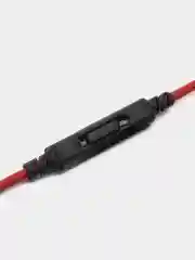 Игровые наушники с микрофоном A4Tech Bloody G500, черный, красный, 1.5 м, мониторные