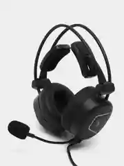 Игровые наушники с микрофоном A4Tech Bloody MC750, черный, 2.3 м, мониторные, USB MC750