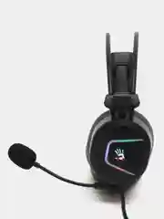 Игровые наушники с микрофоном A4Tech Bloody MC750, черный, 2.3 м, мониторные, USB MC750