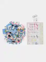 Розовый блочный 3D конструктор, со светящимися элементами "Космонавт", для подарка на Новый год