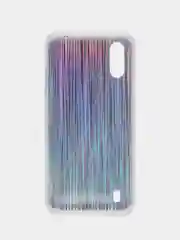 Синий чехол Samsung Galaxy A01 / M01, Самсунг Галакси А01 / М01 с рисунком
