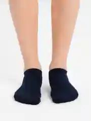 Темно-синий носки короткие теплые женские Danni Termo Short