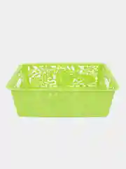 Зеленый корзина для продуктов, 34 x 24 х 11 см