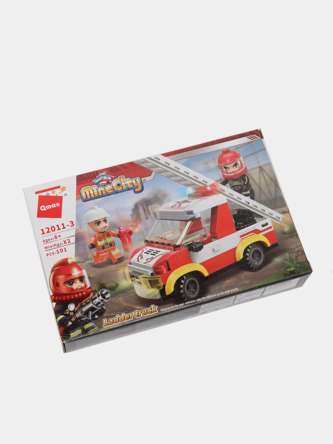 Бордовый конструктор MineCity Qman