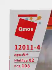 Красный конструктор MineCity Qman