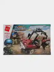 Розовый конструктор MineCity Qman