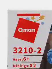 Розовый конструктор MineCity Qman