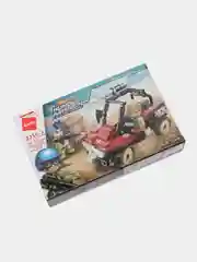 Розовый конструктор MineCity Qman