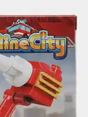 Фиолетовый конструктор MineCity Qman