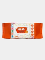Салфетки влажные детские Kioshi, 120 штук