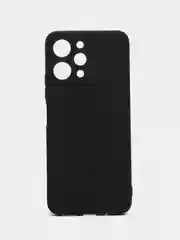 Черный чехол Xiaomi Redmi 12 4G (Сяоми Редми 12), прозрачный защита камеры противоударный черный