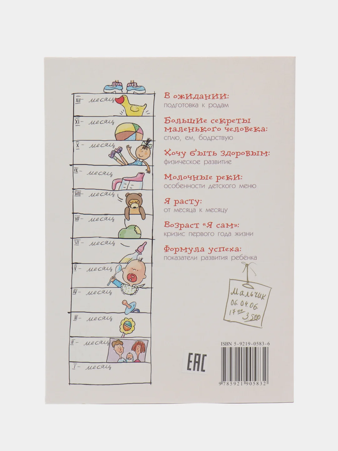 МАМА плюс ПАПА равно Я. Ребёнок от рождения до года