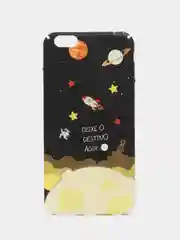 Желтый чехол для iPhone 6 / 6plus, 7-8 / 7-8plus "Принты"