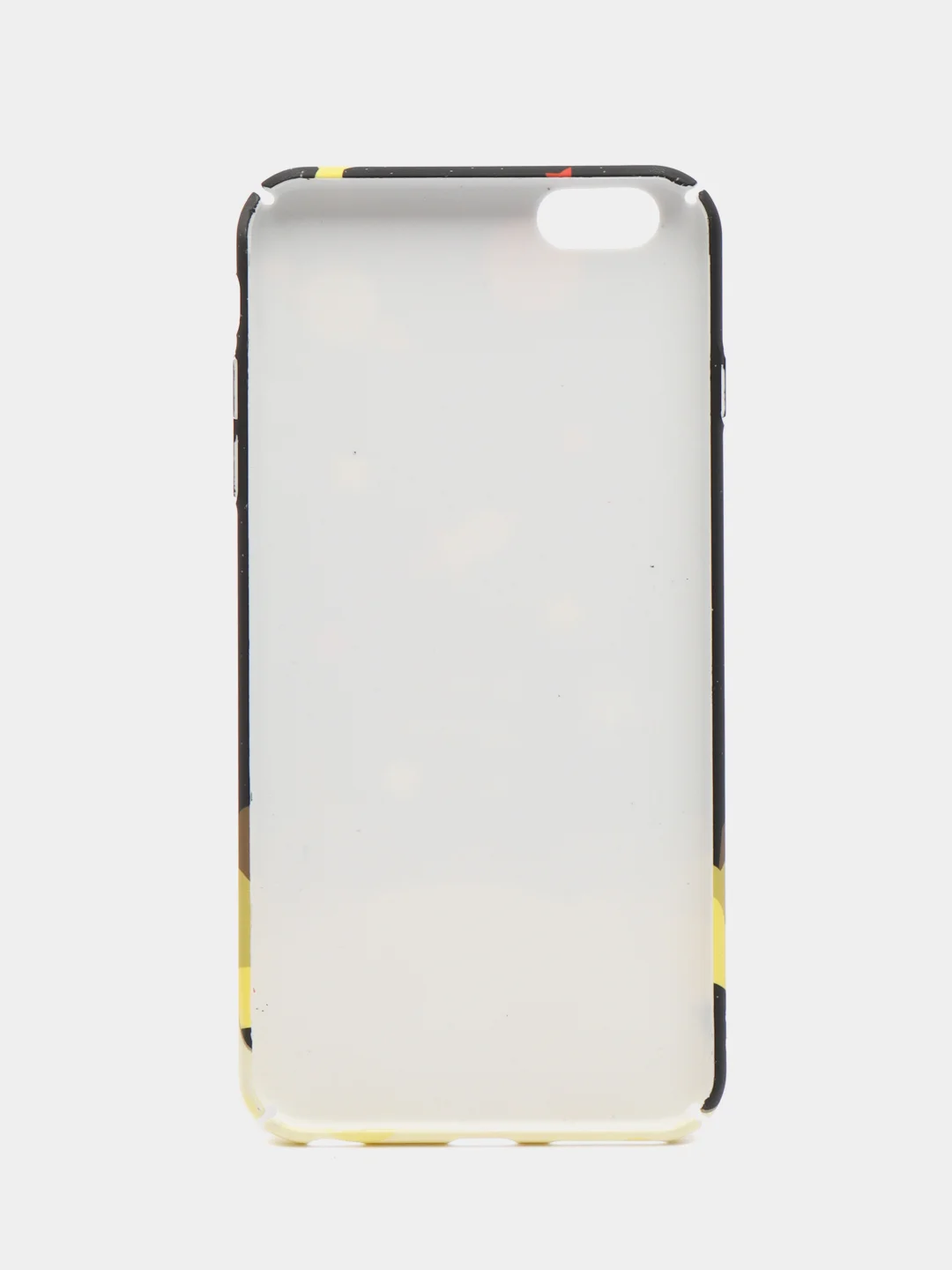 Желтый чехол для iPhone 6 / 6plus, 7-8 / 7-8plus "Принты"