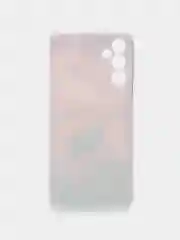 Пастельно-коралловый чехол для Samsung Galaxy A14 / Самсунг Галакси А14, силиконовый, с рисунком
