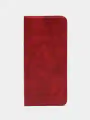 Красный чехол-книжка Realme C53/Realme C51 (Реалми С51/Реалми С53), искусственная кожа