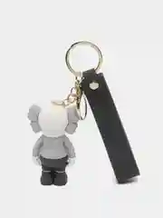 Серый брелок-игрушка Kaws для ключей, сумки, рюкзака