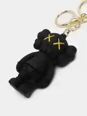 Черный брелок-игрушка Kaws для ключей, сумки, рюкзака