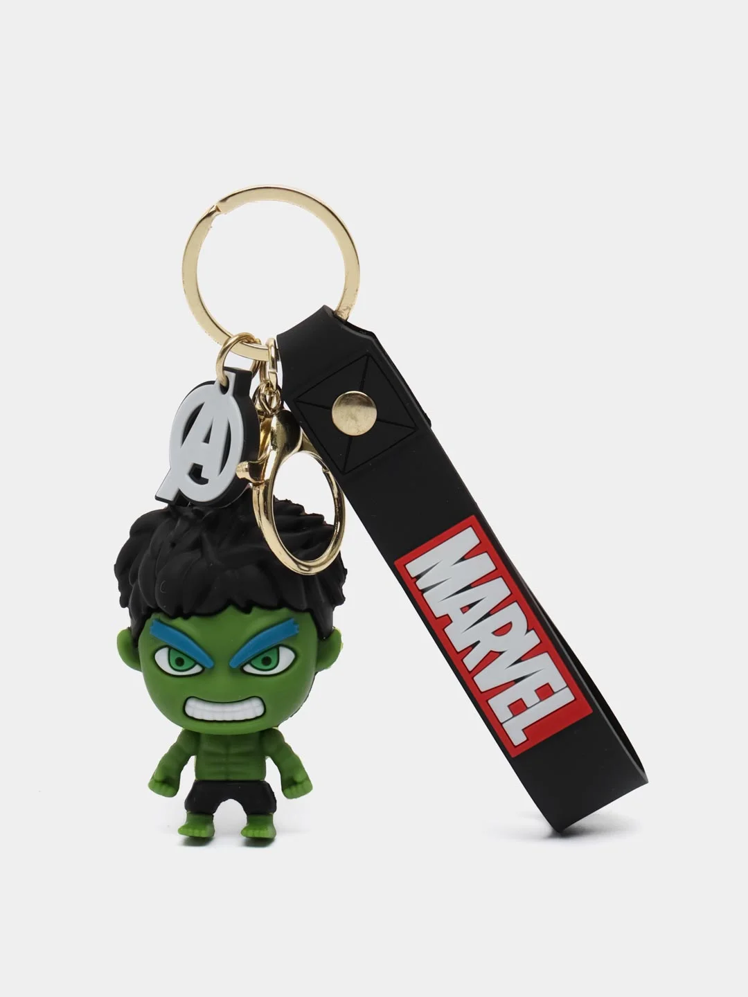 Зеленый брелок-игрушка Marvel для ключей, сумки, рюкзака
