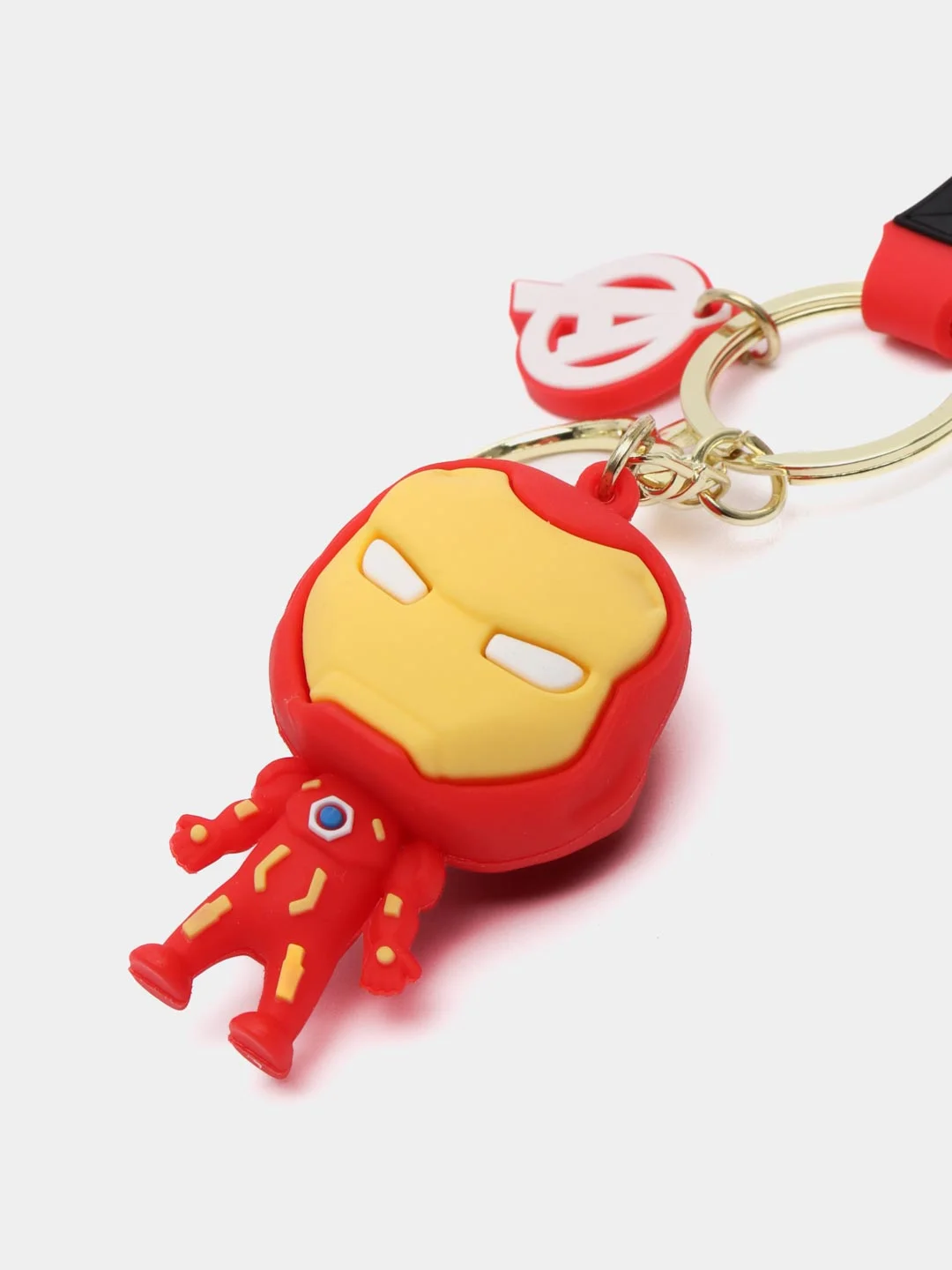 Красный брелок-игрушка Marvel для ключей, сумки, рюкзака