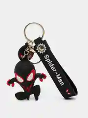 Черный брелок-игрушка Marvel для ключей, сумки, рюкзака