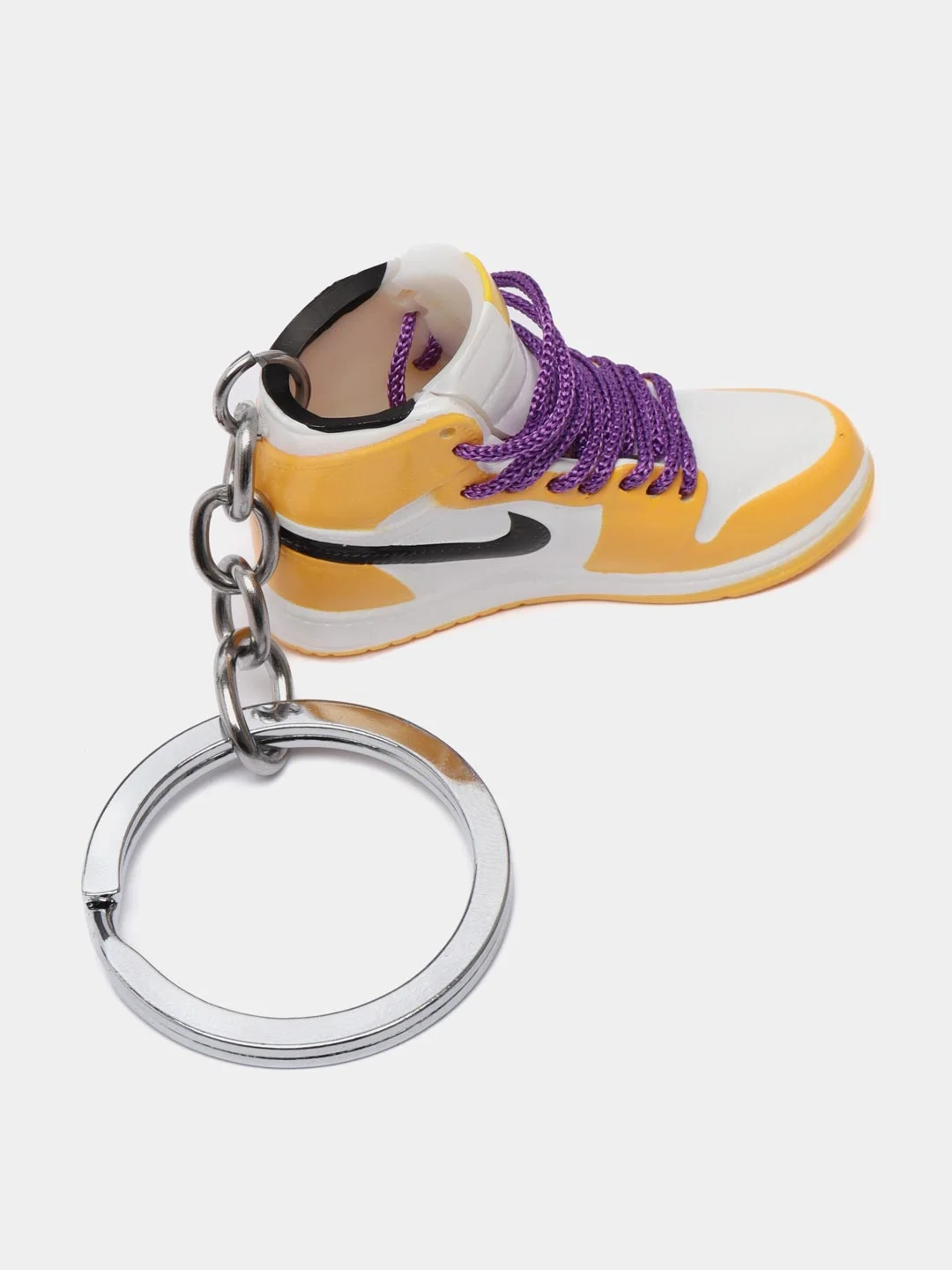 Желтый брелок-игрушка "Кроссовок Nike" для ключей, сумки, рюкзака