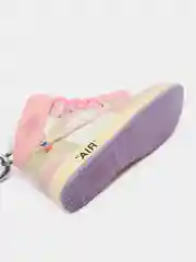 Розовый брелок-игрушка "Кроссовок Nike" для ключей, сумки, рюкзака