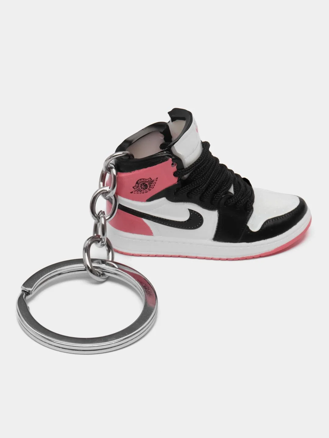 Тёмно-розовый брелок-игрушка "Кроссовок Nike" для ключей, сумки, рюкзака