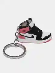 Тёмно-розовый брелок-игрушка "Кроссовок Nike" для ключей, сумки, рюкзака