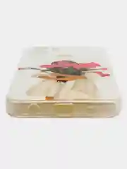 Кораллово-розовый чехол для Xiaomi Redmi A1 Plus / A1+ A2+ Poco C51 (Сяоми Редми А1 Плюс / А1+) с рисунком