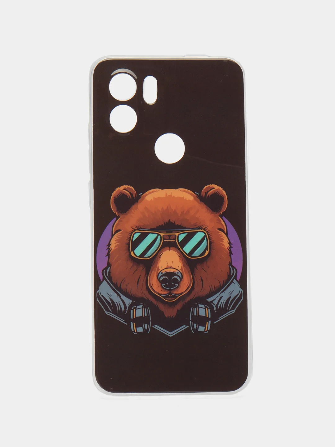 Хаки чехол для Xiaomi Redmi A1 Plus / A1+ A2+ Poco C51 (Сяоми Редми А1 Плюс / А1+) с рисунком