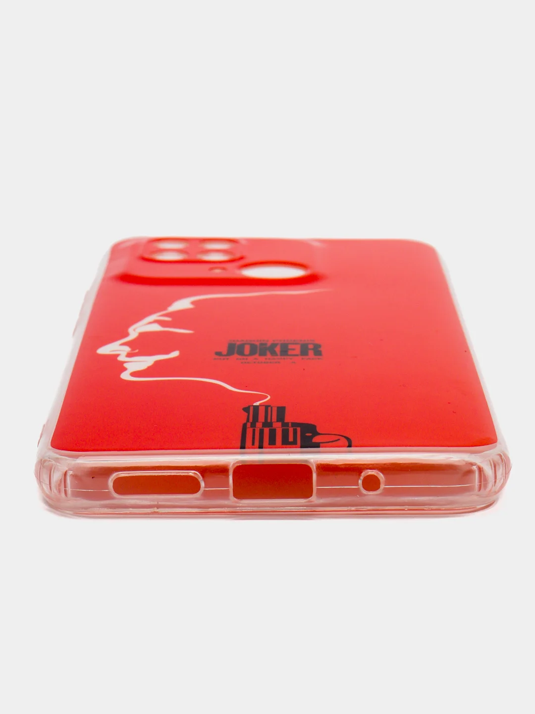 Алый чехол для Xiaomi Redmi 10C, Poco C40 / Сяоми Редми 10С, Поко С40, силиконовый, с рисунком