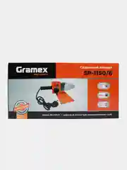 Gramex SP-1150/6 для сварки п/п труб, 1150Вт, 300гр, 6 насадок, двойной тефлон, мет. кейс